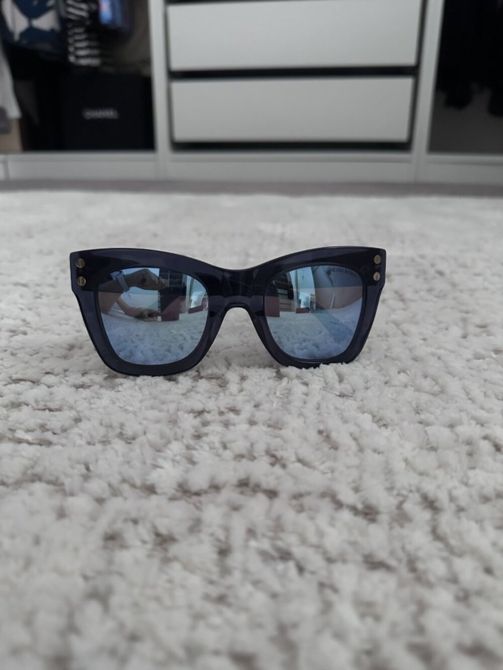 Henry Bendel Penelope Sunglasses Blue